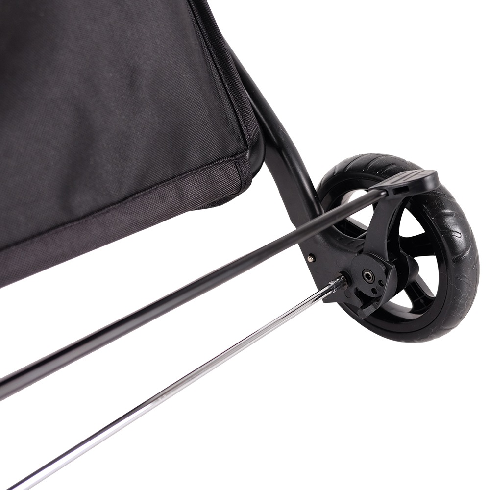 ibiyaya トラボイ トライフォールド ペットトラベルシステム 3WAY ペットカート (ニンバスグレー) 耐荷重約15kg おすすめ 多頭 中型犬 小型犬 分離型 ブランド おしゃれ 4輪 Travois Tri-fold Pet Travel System イビヤヤ FS2011