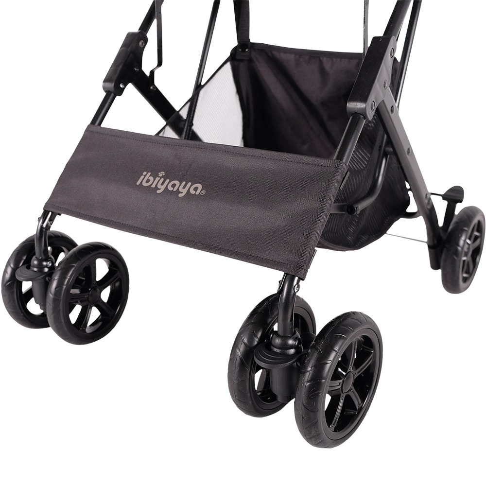 ibiyaya トラボイ トライフォールド ペットトラベルシステム 3WAY ペットカート (ニンバスグレー) 耐荷重約15kg おすすめ 多頭 中型犬 小型犬 分離型 ブランド おしゃれ 4輪 Travois Tri-fold Pet Travel System イビヤヤ FS2011