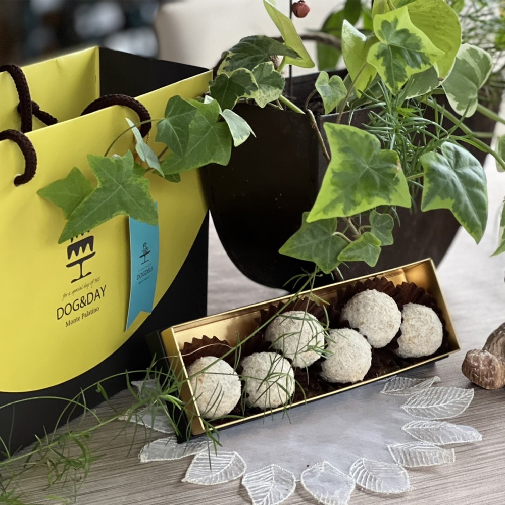 鹿肉と野菜の犬用おやつ 里芋の白トリュフ風 6個入 無添加 厳選素材 ワンちゃんの特別なご褒美おやつ【福岡より産地直送】(冷凍)