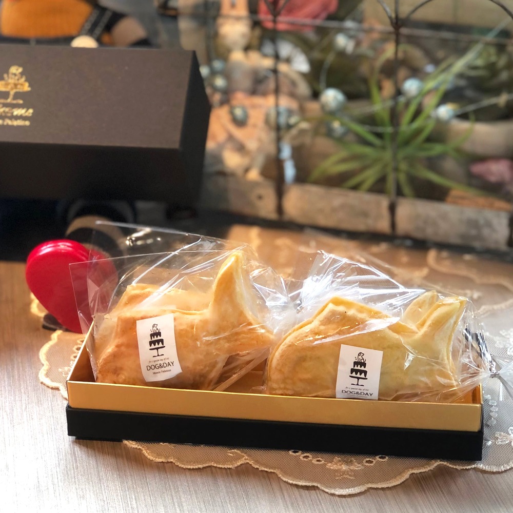 犬用おやつ 職人のたい焼き(リンゴとさつまいもクリーム) 4個入 無添加 厳選素材 ワンちゃんの特別なご褒美デザート【福岡より産地直送】【冷凍】