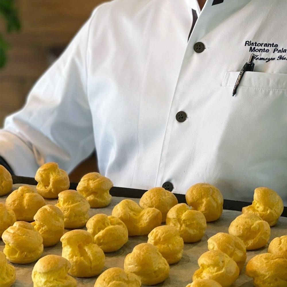 犬用おやつ 米粉のシュークリーム ～柔らか鹿肉とかぼちゃのクリーム～ 4個入 無添加 厳選素材 ワンちゃんの特別なご褒美おやつ【福岡より産地直送】【冷凍】