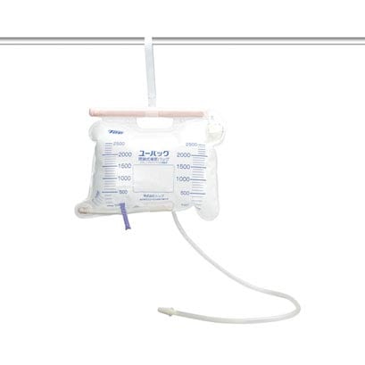 ユーバッグ閉鎖式導尿バッグ トップ ユーバッグ 閉鎖式導尿バッグ 2500mL 70111 1箱（5枚入