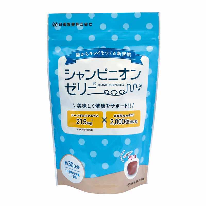 シャンピニオンゼリー ニットー エル 040153 30粒入（1袋） 【返品不可