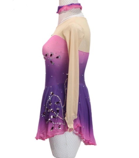 大会衣装コスチューム DVWVB - フィギュアスケートのコスチューム新