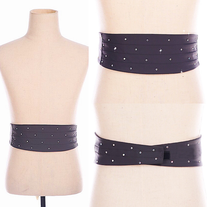 大会衣装コスチューム用カマーベルト - フィギュアスケートの