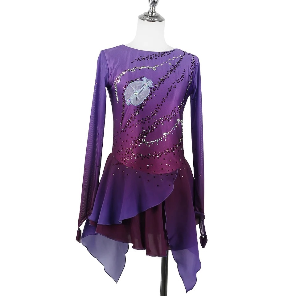 大会衣装コスチューム ZG299 - フィギュアスケートのコスチューム新