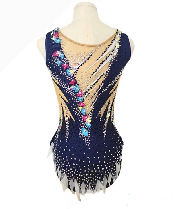 新体操レオタード RGLHBD19591 - フィギュアスケートのコスチューム新