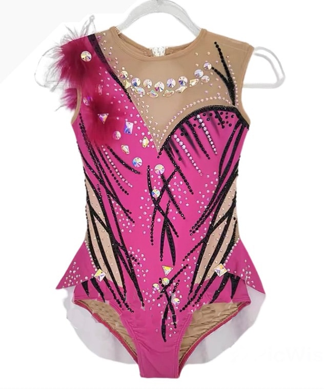 新体操レオタード RGLHBD626-1 - フィギュアスケートのコスチューム新