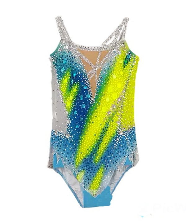 すぐ発送❗️新体操レオタード競技用　　　　692 すぐ発送❗️新体操競技用レオタード