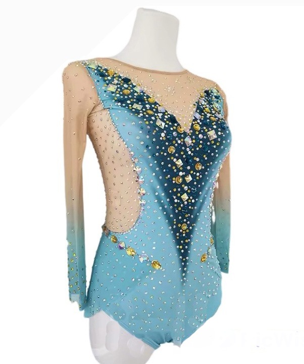 新体操レオタード RG7169 - フィギュアスケートのコスチューム新体操