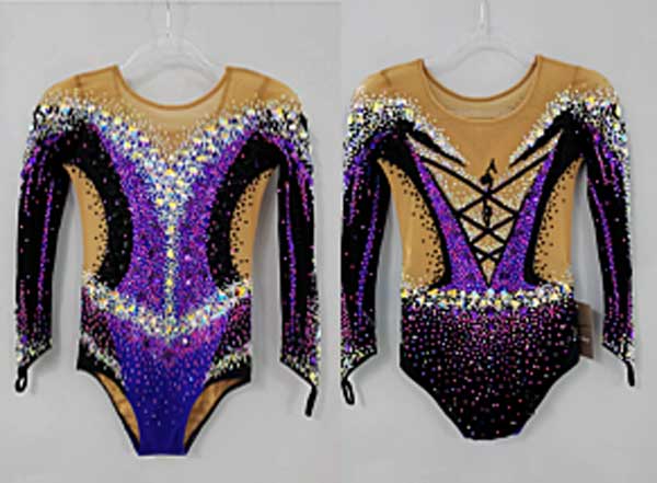 新体操レオタード RGLHBD0078 - フィギュアスケートのコスチューム新