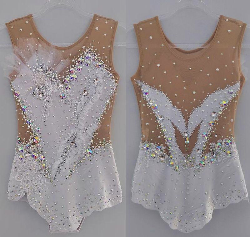 新体操レオタード RGLHBD0085 - フィギュアスケートのコスチューム新