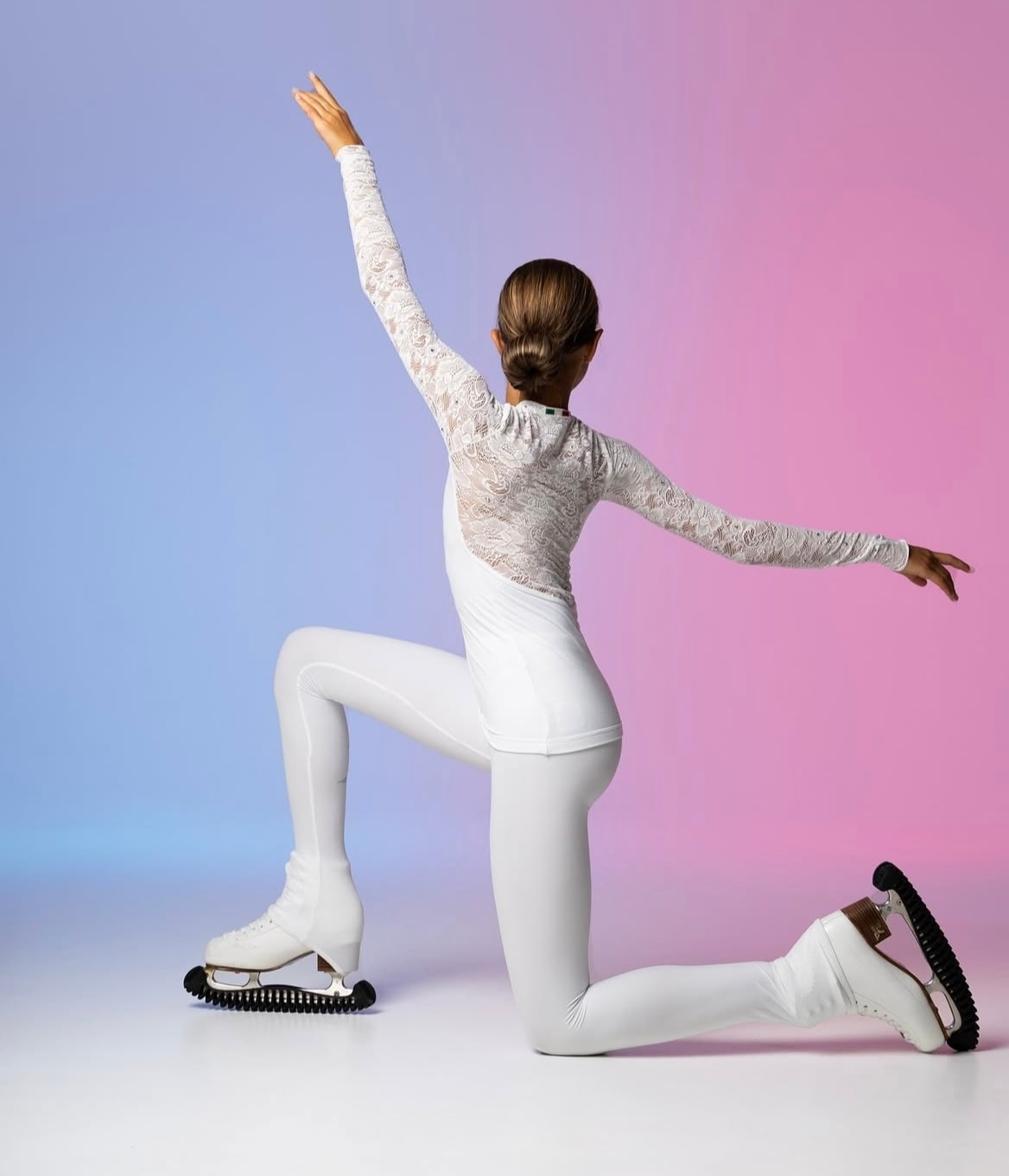 Karismaパンツ白 裏起毛 Size CM - フィギュアスケートのコスチューム