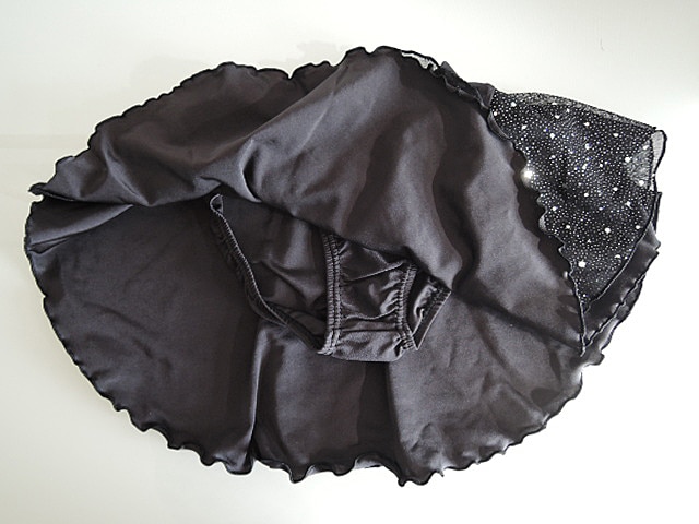 雪の結晶模様 レオタードとスカートセット スカート付レオタード キッズジュニア 2色展開SIK1993 | すべての商品