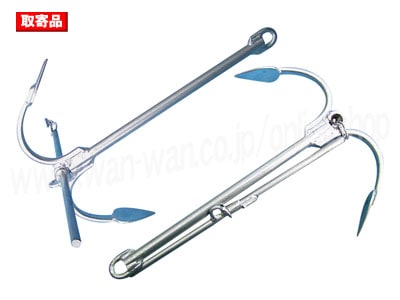 フィッシングコンパクトアンカー 7kg | 係船品,アンカー