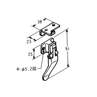 ハッチロック(A00-62840-50) | すべての商品 | | ボート用品