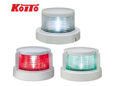 海外並行輸入正規品 LED航海灯(KOITO)3点セット(ホワイト) 電装品,航海灯 | 電装品