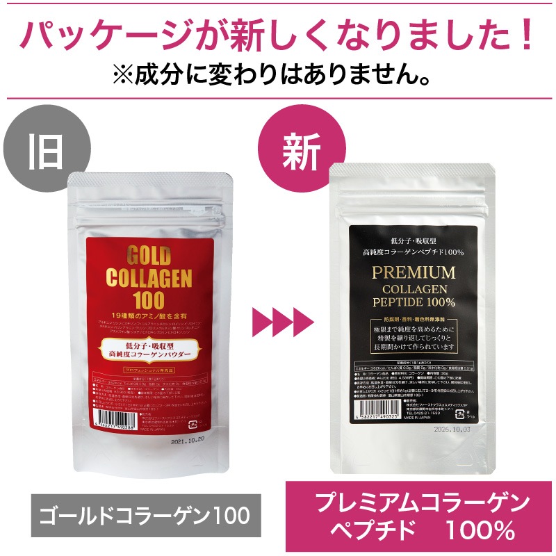 プレミアムコラーゲン ペプチド100%＋NHEヘアケアお試しセット