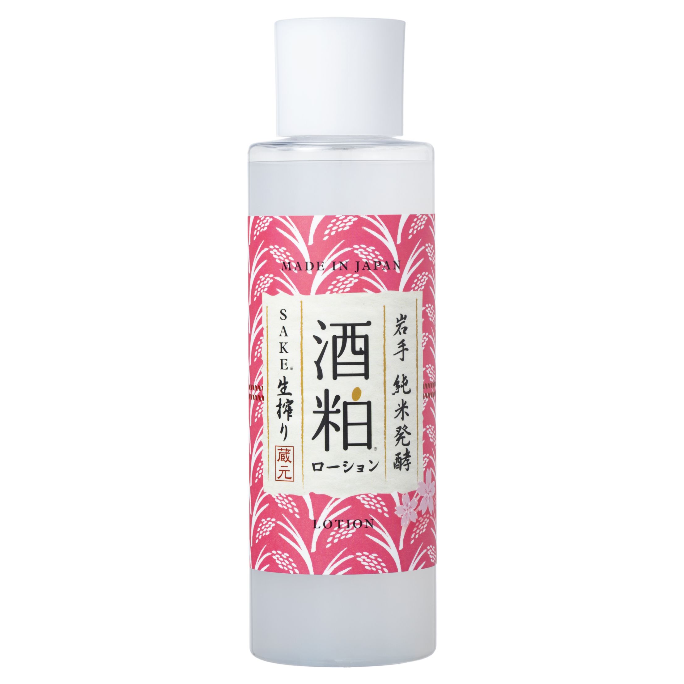 酒粕モイスチャーローション さくらの香り 400ml | 凛白生搾り 酒粕