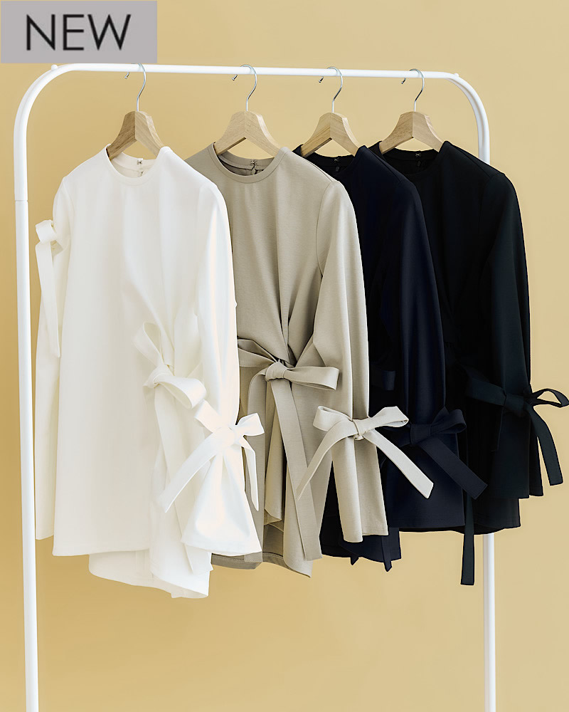 アシンメトリーリボントップス | Tops | MARONENONFEE マーロン