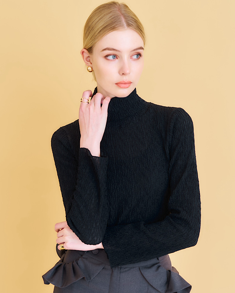 【残りわずか】ランダムハイネックトップス