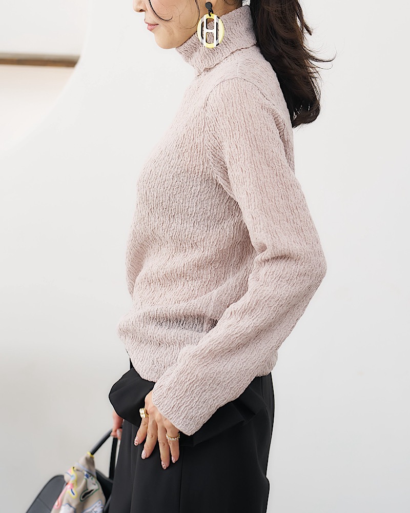 【残りわずか】ランダムハイネックトップス