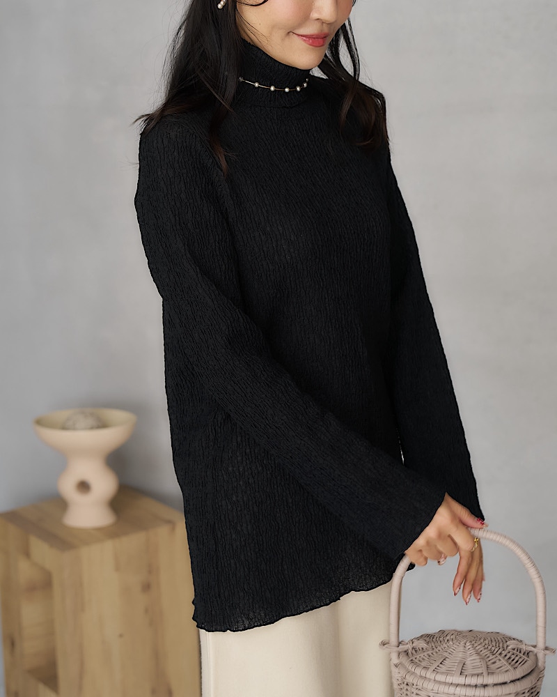 【残りわずか】ランダムハイネックトップス