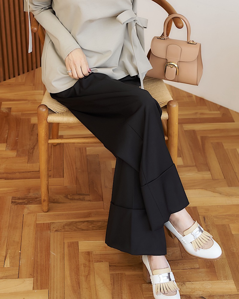 【残りわずか】フリルポケットパンツ