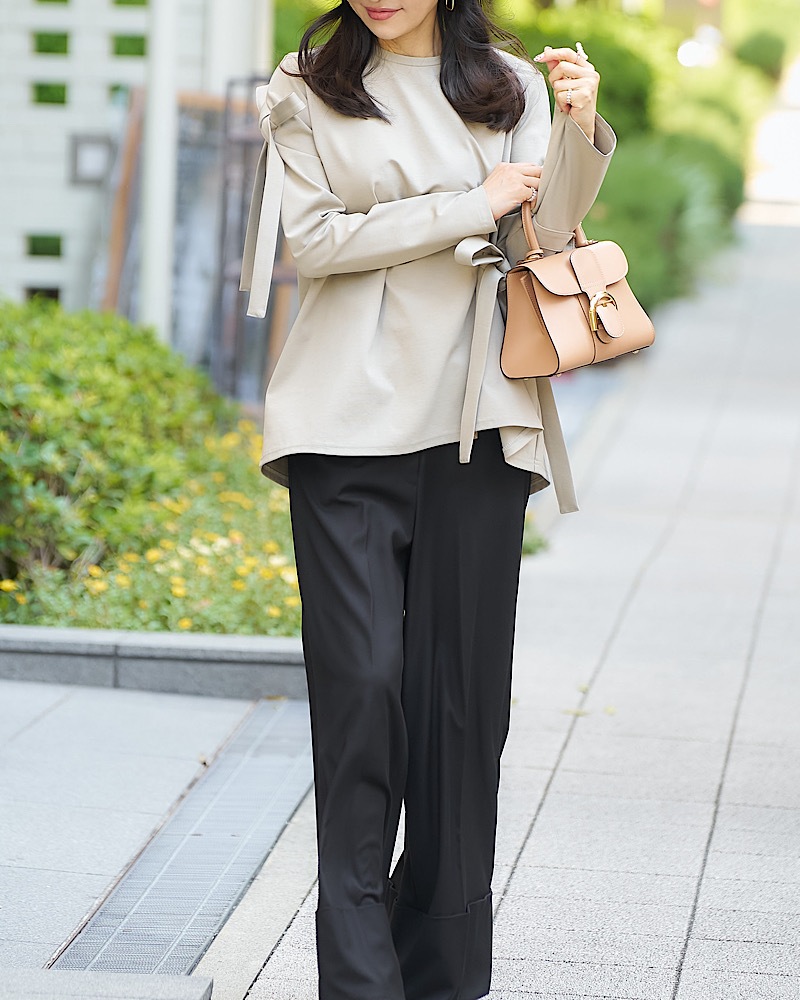 残りわずか】アシンメトリーリボントップス | Tops | MARONENONFEE