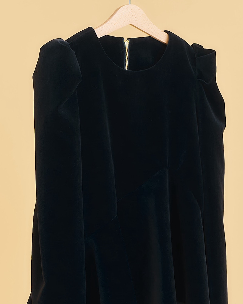 MARONENONFEE マーロンエノンフィ　ベロアフレアトップス 1月14日頃より順次配送】ベロアフレアトップス | Tops | MARONENONFEE