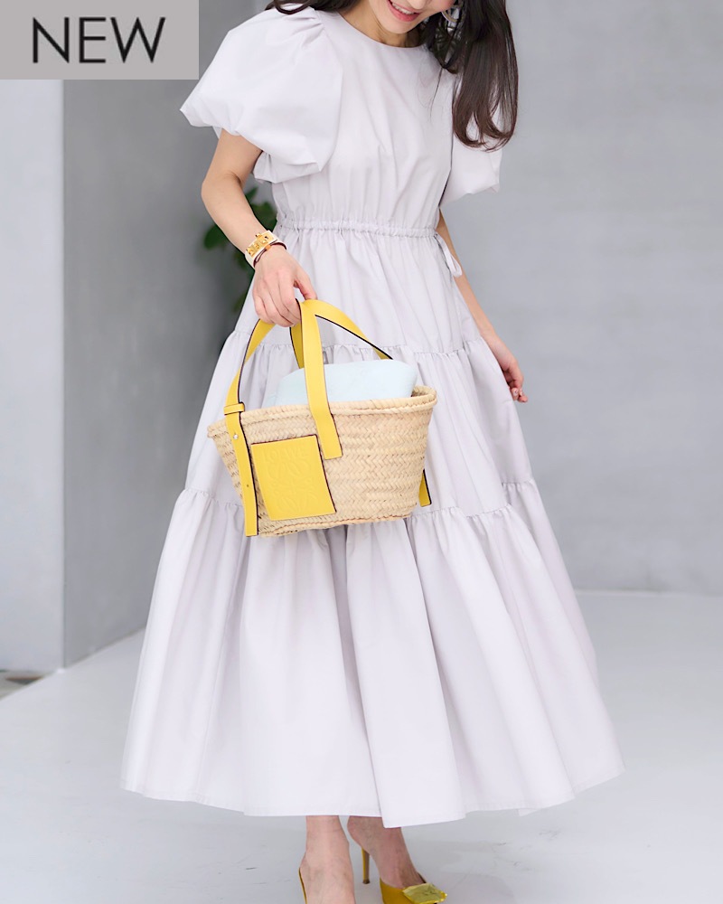 残り2点のみ】バルーンティアードワンピース | Dresses | MARONENONFEE 