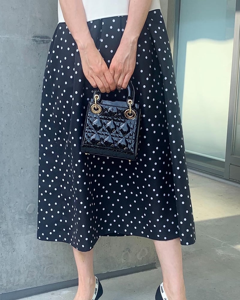 【final mark down sale】 flare dot skirt