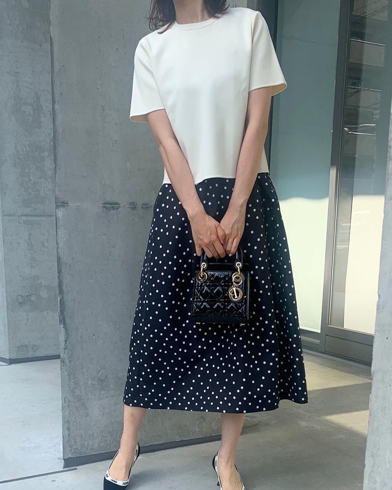 【final mark down sale】 flare dot skirt