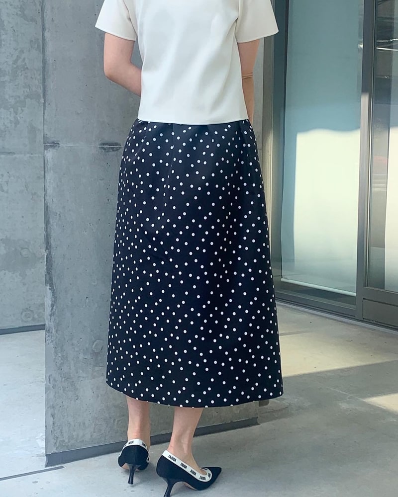 【final mark down sale】 flare dot skirt