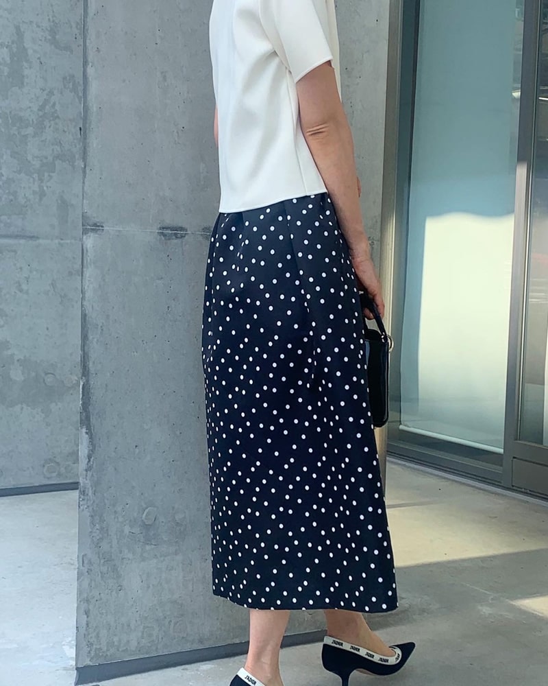 【final mark down sale】 flare dot skirt