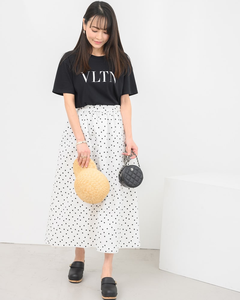 【final mark down sale】 flare dot skirt