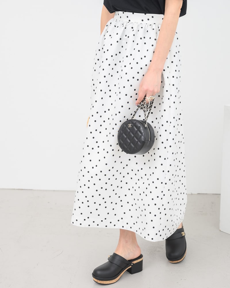 【final mark down sale】 flare dot skirt