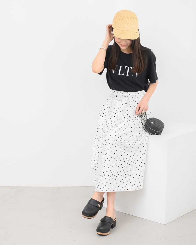 【final mark down sale】 flare dot skirt