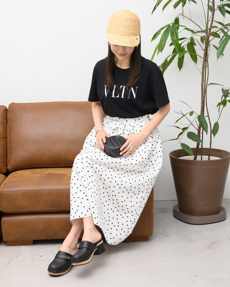 【final mark down sale】 flare dot skirt