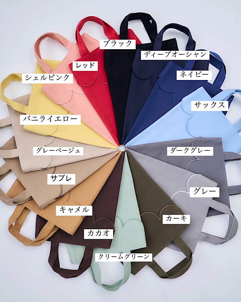キャンバススカラップバッグ/スモール | Fashion Items