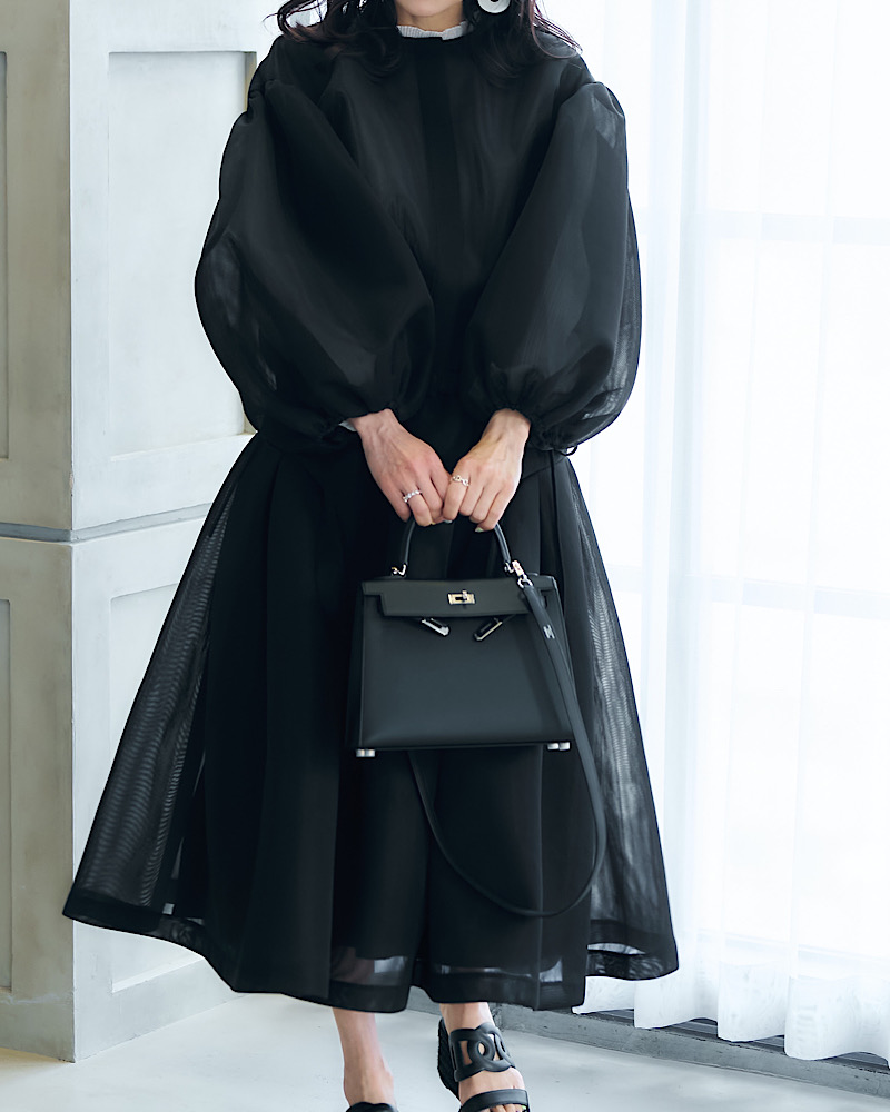 maronenonfee エアリーボリュームスカート 残りわずか】エアリーボリュームスカート | Skirts