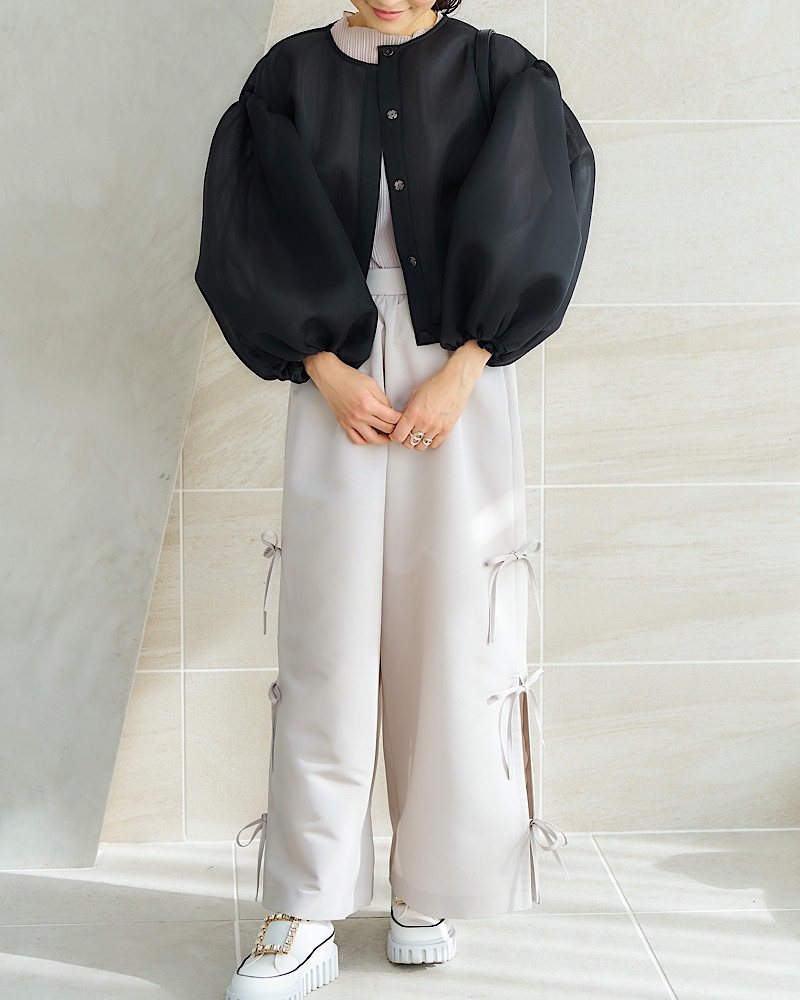 SALE【残りわずか】エアリーボリュームブルゾン