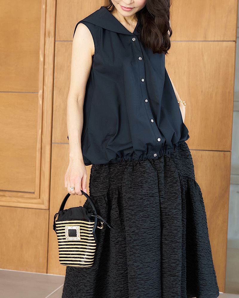 Malbon Golf ホワイト セーラー襟トップス＋スカート☘️ 新品タグ 70973035b_b_06_215.jpg