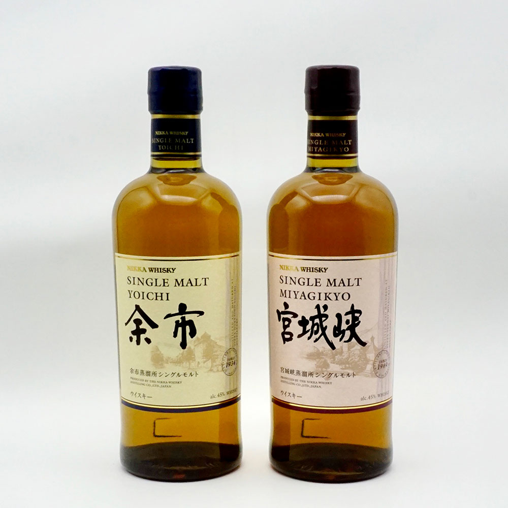 余市 宮城峡 余市 宮城峡 700ml シングルモルトW〈余市〉〈宮城峡