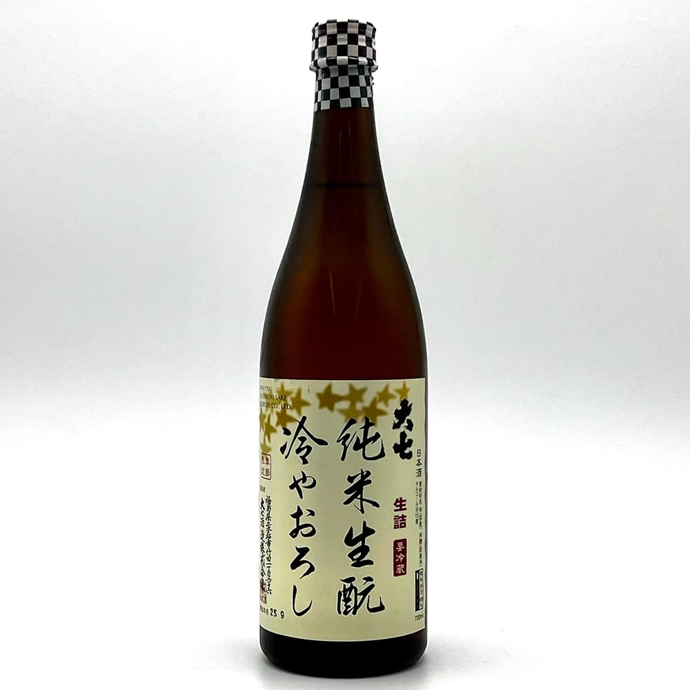 大七　純米生もと　冷やおろし　720ML