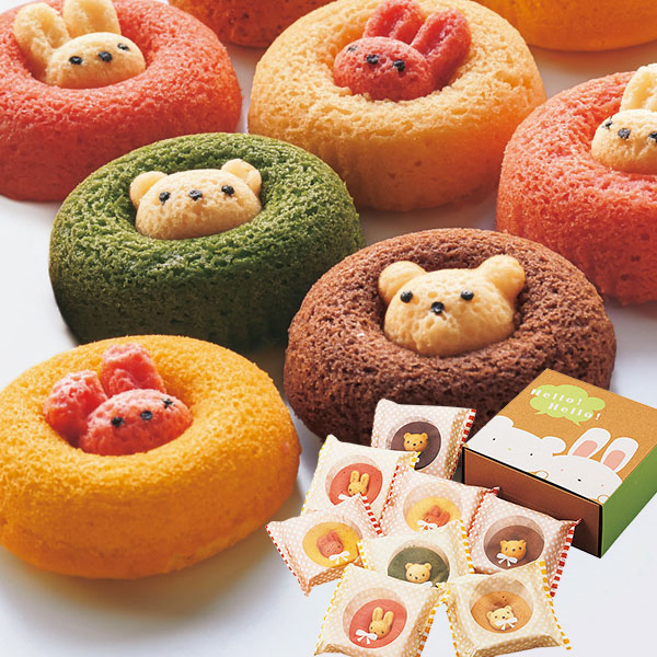 アニマルドーナツ8個 ANM-20 【約7～10営業日】 | 【公式】ギフト