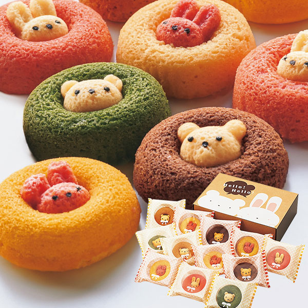 当日出荷便】アニマルドーナツ12個 ANM-30 | 【公式】ギフトフィールド