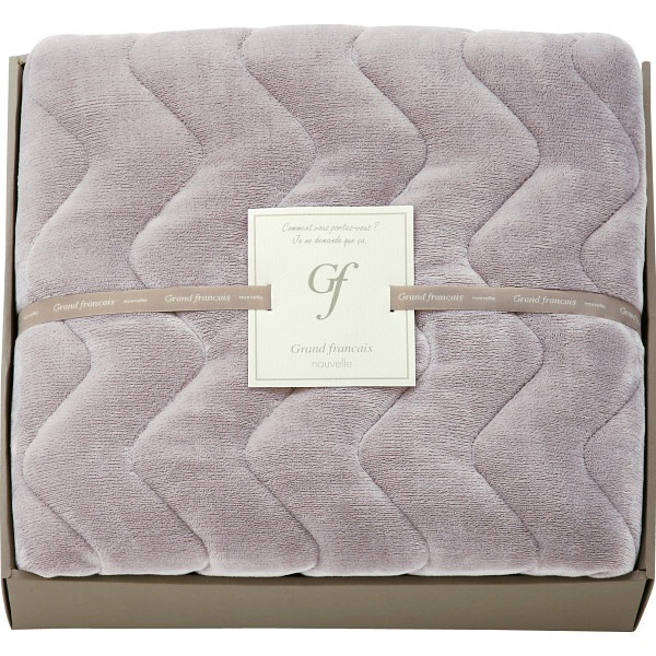 グランフランセヌーベル 吸湿発熱綿入りハイソフトタッチ敷パット