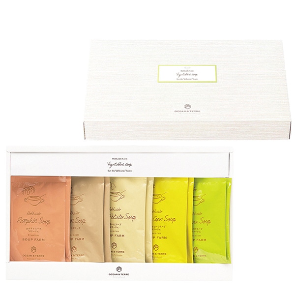 OCEAN & TERRE オーシャンテール 北海道 野菜スープセットB 【約5～7