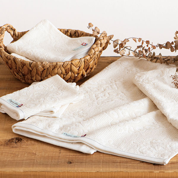 オーガニックコットン使用今治産 バスタオル LU3027 【送料無料